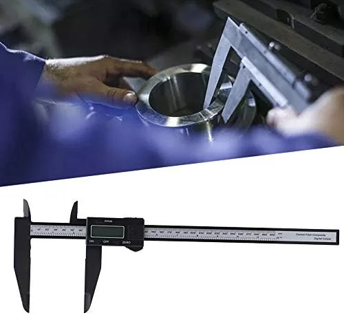 ابزار فوق العاده کولیس دیجیتال، کولیس الکترونیکی با محدوده 0 تا 150 میلی متر و 0 تا 300 میلی متر به همراه کولیس ورنیه اختیاری، میکرومتر، خط کش (کولیس کربنی 300 میلی متری با فک بلند) ابزار فوق العاده کولیس دیجیتال، کولیس الکترونیکی با محدوده 0 تا 150 میلی متر و 0 تا 300 میلی متر به همراه کولیس ورنیه اختیاری، میکرومتر، خط کش (کولیس کربنی 300 میلی متری با فک بلند)