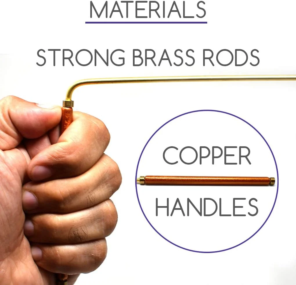 میله های L جستجوگر فلزات از جنس مس و برنج جامد MYDEAL PRODUCTS با حرکت روان برای ردیابی انرژی معنوی چی، شکار ارواح، آب یابی، یافتن طلا، مکان یابی اشیاء گمشده یا پاسخ به سوالات! میله های L جستجوگر فلزات از جنس مس و برنج جامد MYDEAL PRODUCTS با حرکت روان برای ردیابی انرژی معنوی چی، شکار ارواح، آب یابی، یافتن طلا، مکان یابی اشیاء گمشده یا پاسخ به سوالات!