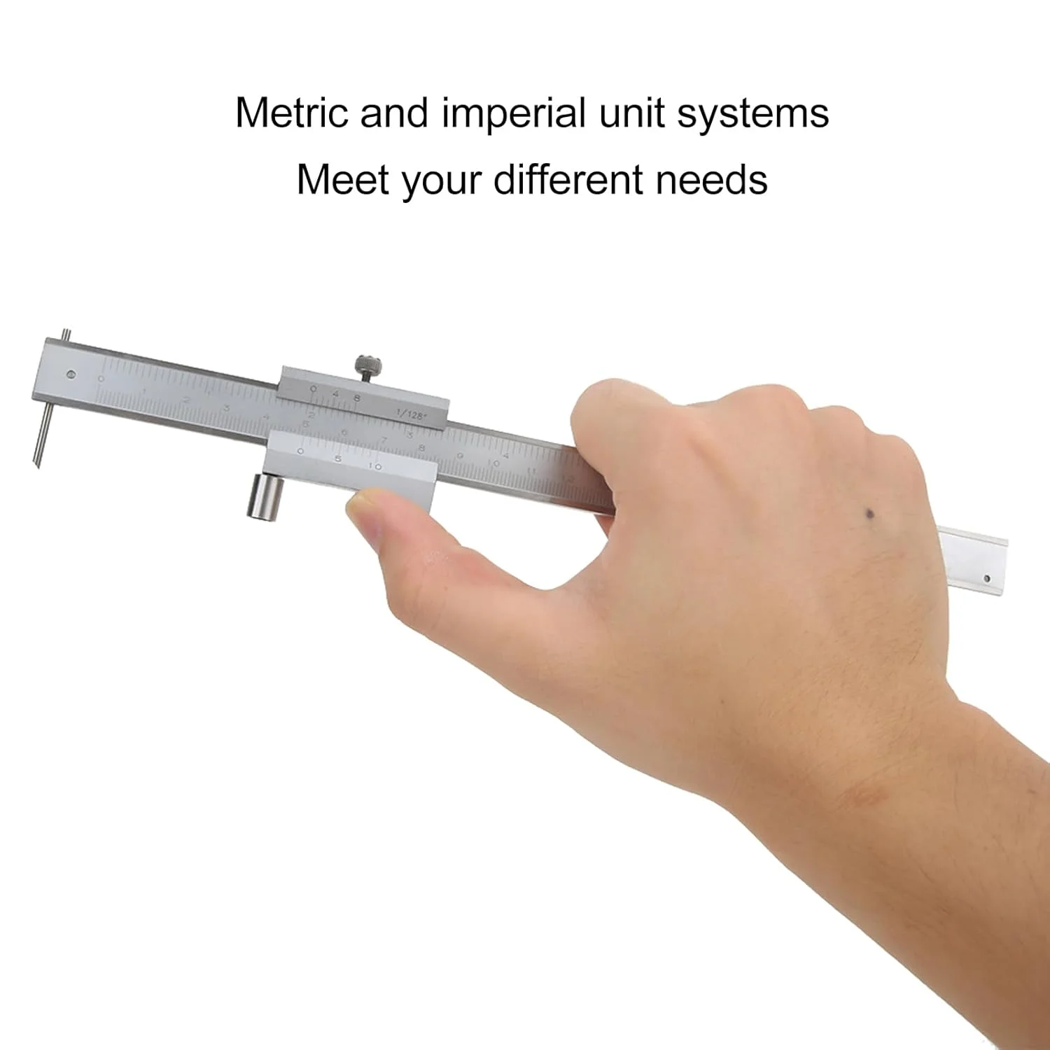 کولیس موازی Airshi، 0-20 سانتی متر 0-8 اینچ، کولیس ورنیه، ابزار علامت گذاری، ابزار علامت گذاری کاربید فولاد ضد زنگ برای اندازه گیری دقیق کولیس موازی Airshi، 0-20 سانتی متر 0-8 اینچ، کولیس ورنیه، ابزار علامت گذاری، ابزار علامت گذاری کاربید فولاد ضد زنگ برای اندازه گیری دقیق