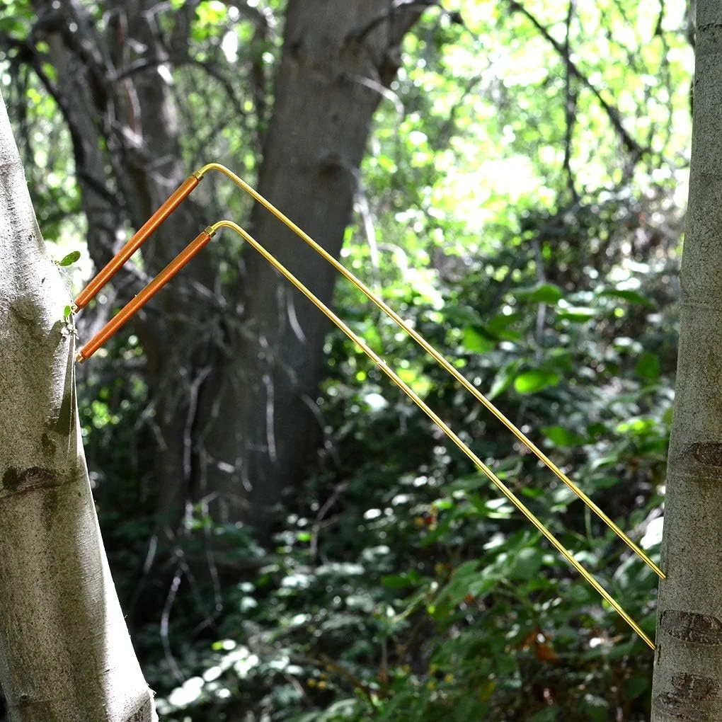 میله های L جستجوگر فلزات از جنس مس و برنج جامد MYDEAL PRODUCTS با حرکت روان برای ردیابی انرژی معنوی چی، شکار ارواح، آب یابی، یافتن طلا، مکان یابی اشیاء گمشده یا پاسخ به سوالات! میله های L جستجوگر فلزات از جنس مس و برنج جامد MYDEAL PRODUCTS با حرکت روان برای ردیابی انرژی معنوی چی، شکار ارواح، آب یابی، یافتن طلا، مکان یابی اشیاء گمشده یا پاسخ به سوالات!