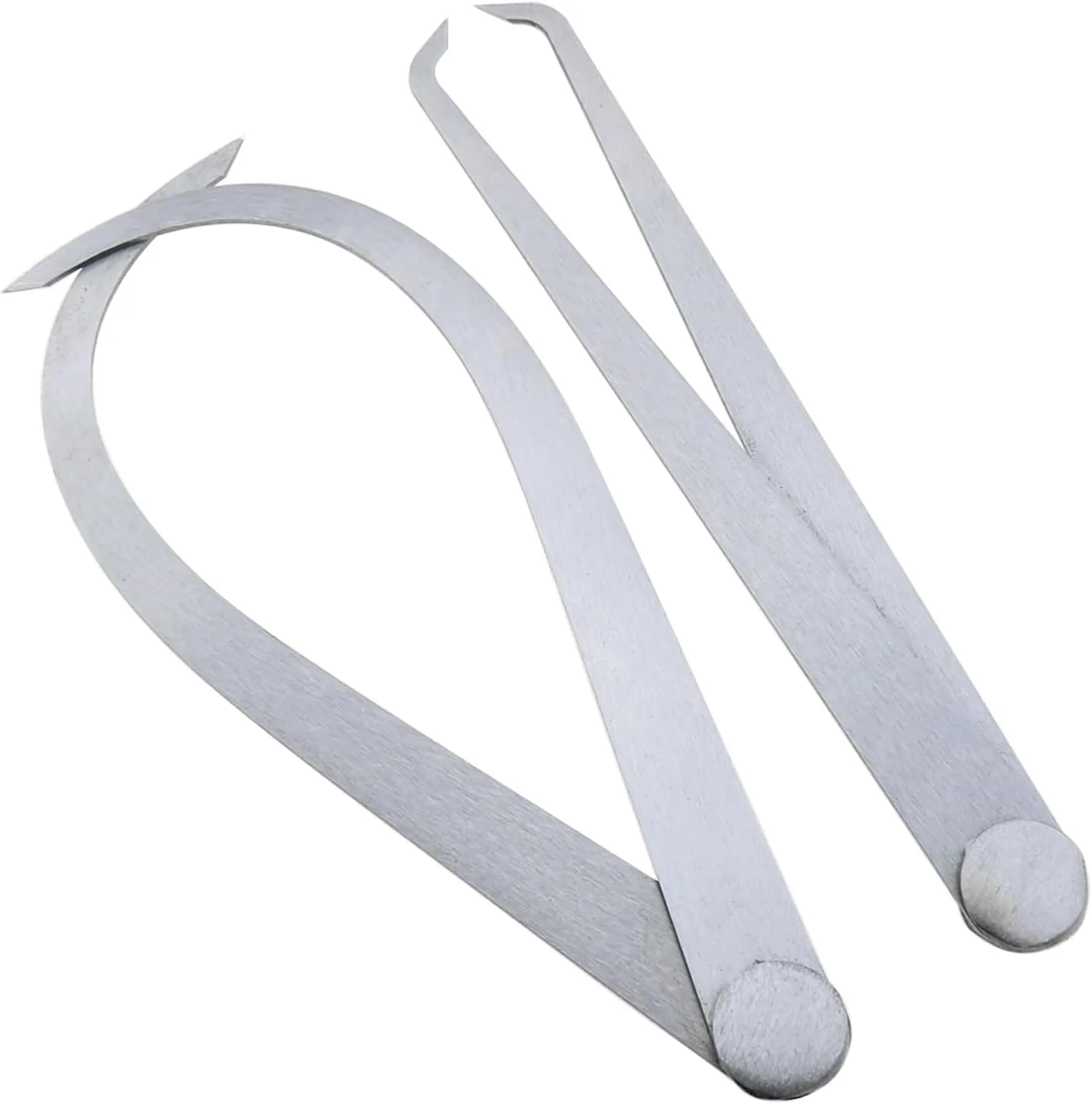 هیوس 2 عدد کولیس 6 اینچی کولیس قطر داخلی کولیس قطر خارجی فولاد ضد زنگ کولیس مفصلی ابزار سفال رسی برای اندازه گیری مجسمه سازی اندازه لوله سفالی