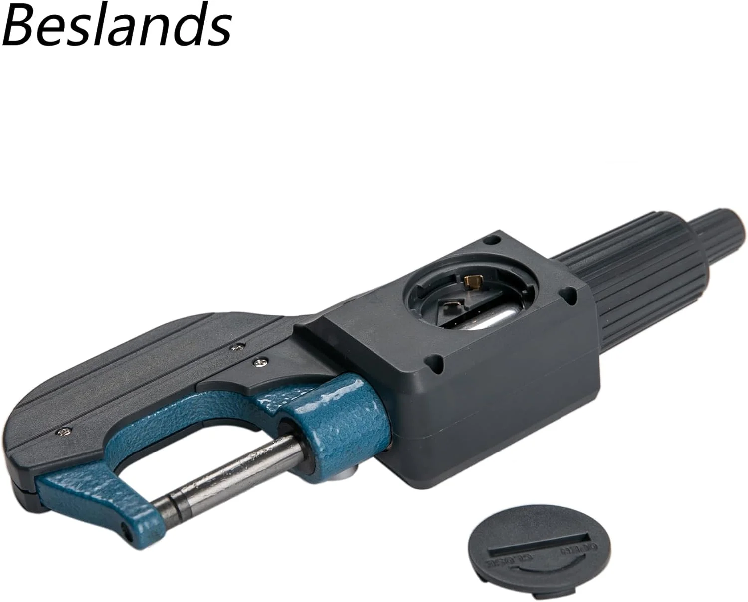 میکرومتر دیجیتال الکترونیکی Beslands با نمایشگر 0-1 اینچ / 0-25 میلی متر، دقت 0.00004 اینچ / 0.001 میلی متر، ابزار اندازه گیری ضخامت، کولیس اینچی/متریک، به همراه کیف محافظ (و باتری اضافی) میکرومتر دیجیتال الکترونیکی Beslands با نمایشگر 0-1 اینچ / 0-25 میلی متر، دقت 0.00004 اینچ / 0.001 میلی متر، ابزار اندازه گیری ضخامت، کولیس اینچی/متریک، به همراه کیف محافظ (و باتری اضافی)