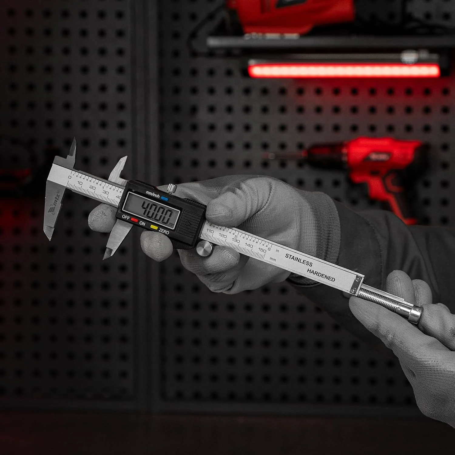 کولیس ورنیه MTX 150 میلی‌متری - ابزار اندازه گیری دقیق، کولیس استیل ضد زنگ برای اندازه گیری دقیق داخلی و خارجی