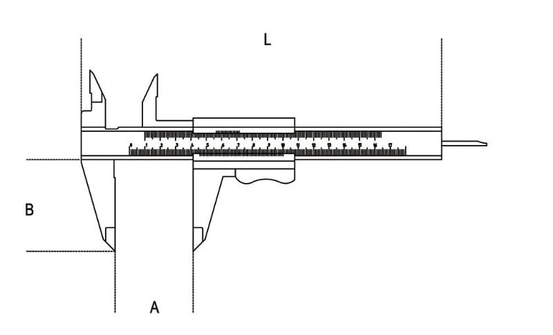 کولیس دیجیتال 150 میلیمتری بتا مدل 1651DGTB با دقت 0.01 میلیمتر کولیس دیجیتال 150 میلیمتری بتا مدل 1651DGTB با دقت 0.01 میلیمتر