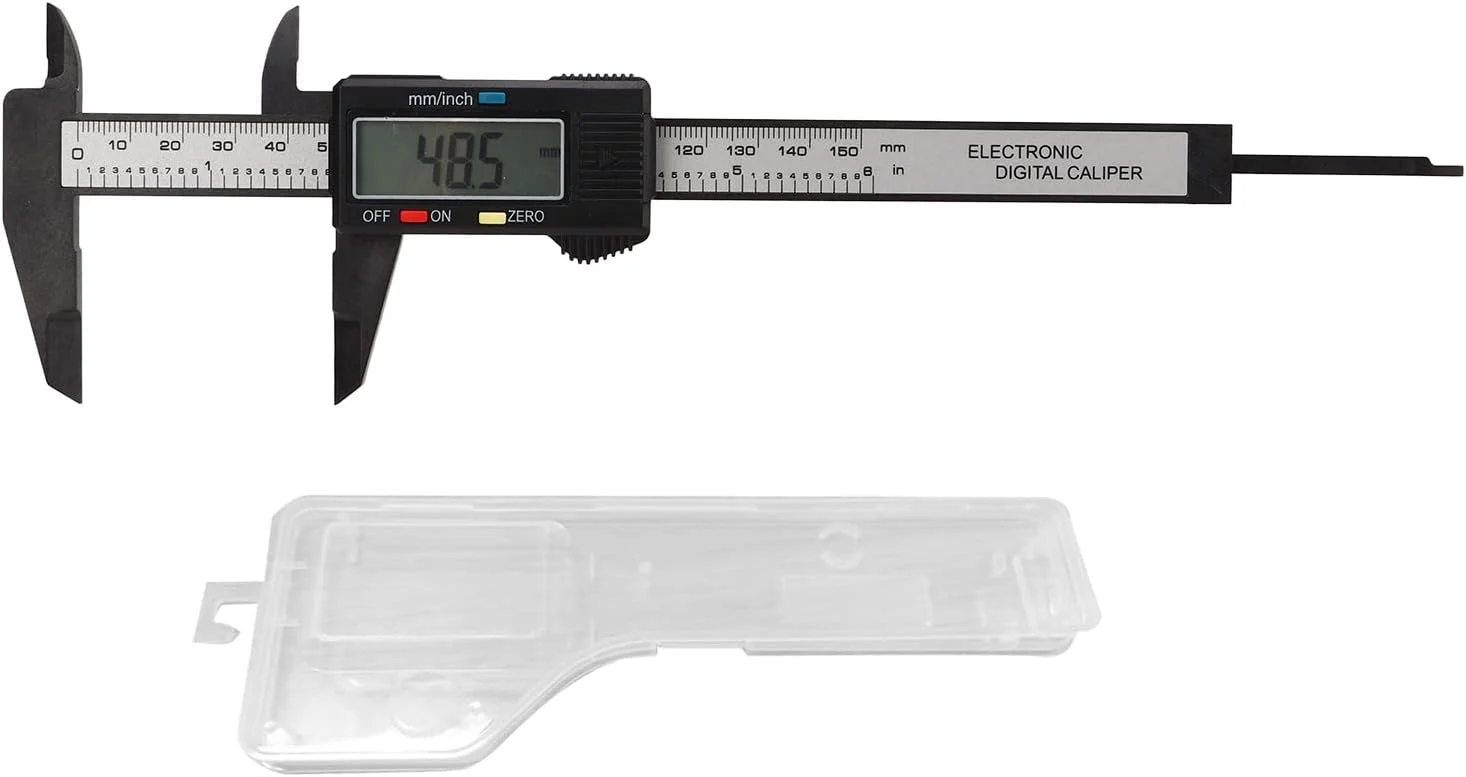 کولیس ورنیه ایرشی، 0.1 میلی متر 0.01 اینچ صفحه نمایش LCD بزرگ قابل حمل خاموش شدن خودکار کولیس دیجیتال برای خانه کولیس ورنیه ایرشی، 0.1 میلی متر 0.01 اینچ صفحه نمایش LCD بزرگ قابل حمل خاموش شدن خودکار کولیس دیجیتال برای خانه