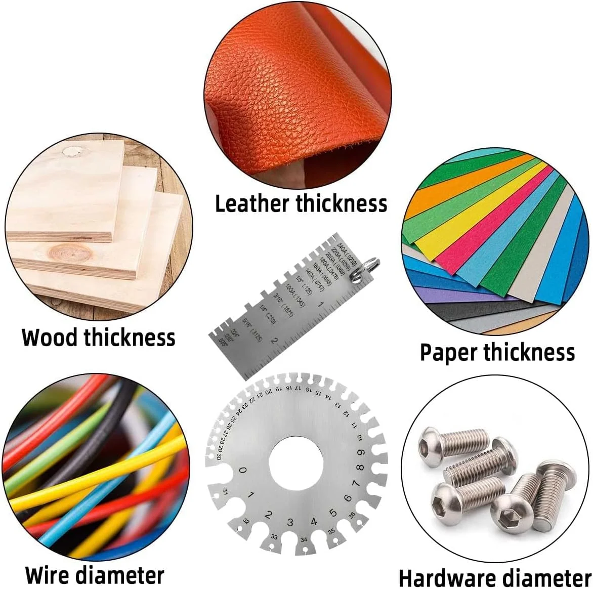 ورق توری استیل ضد زنگ ممتاز KASTWAVE - گیج فلزی همه کاره برای پروژه های DIY، ساخت و ساز و دکوراسیون، ضخامت استاندارد