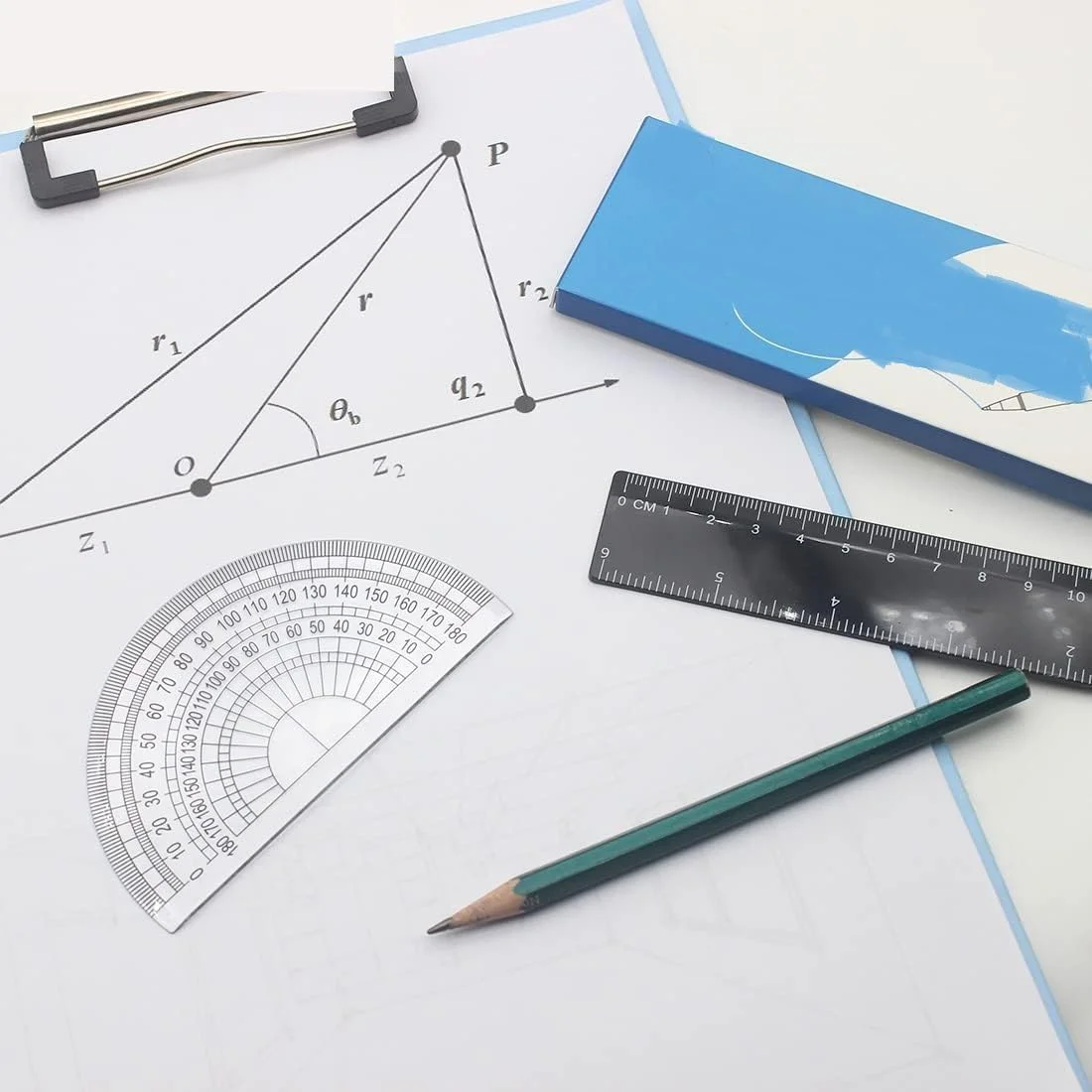 نقاله پلاستیکی 4 اینچی 180 درجه، ابزار خط کش اندازه گیری زاویه نیم دایره ای اکریلیک شفاف به طول 10 سانتی متر برای دانش آموزان مدرسه، کلاس ریاضی، دفتر کار معلمان (شفاف)