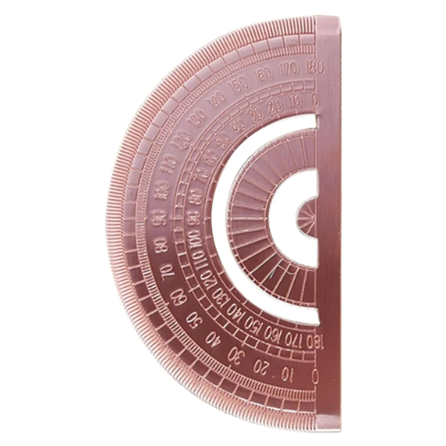 نقاله فلزی زاویه ای | زاویه یاب نجاری، نقاله فلزی 180 درجه برای مهندسی، نجاری، طراحی، دانش آموزان، مدرسه نجاری، ساخت و ساز