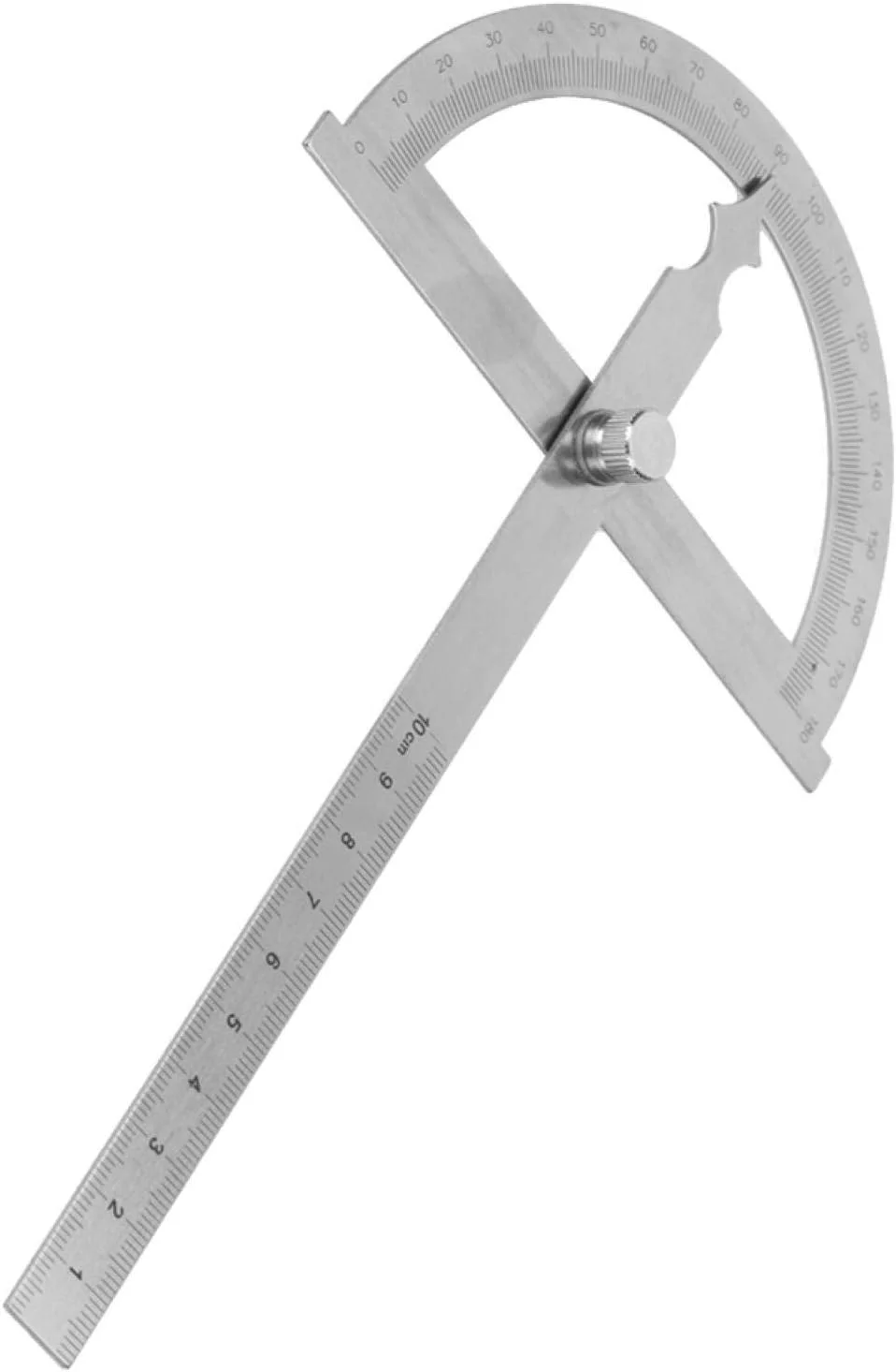 نقاله استیل ضد زنگ، خط کش نقاله 2 در 1، گونیومتر زاویه، خط کش نقاله، مجموعه نقاله و خط کش، زاویه یاب دیجیتال برای اندازه گیری زاویه