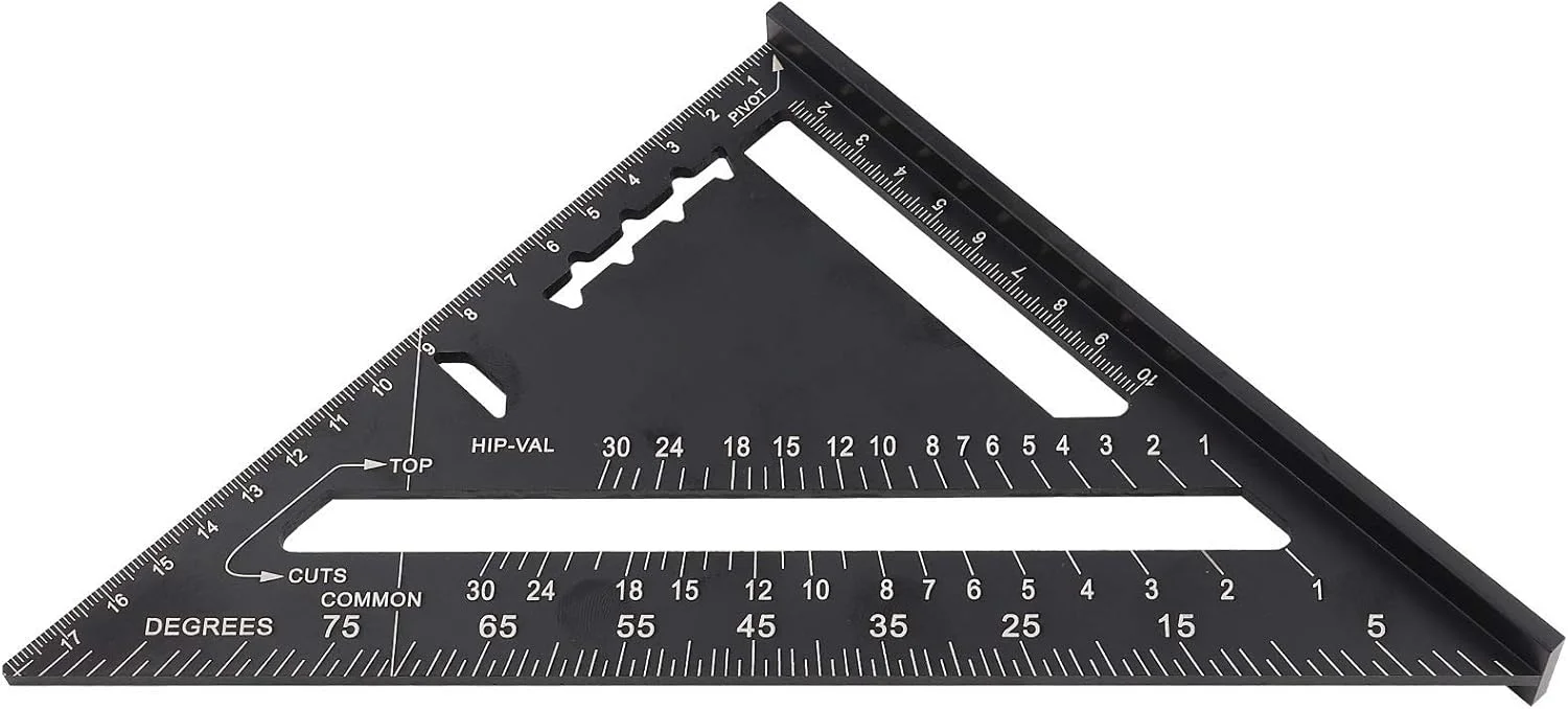 گونیا زاویه مثلثی، گونیا مثلثی آلومینیومی ریخته گری شده قوی، گونیا زاویه مثلثی مناسب، اندازه گیری زاویه مثلثی، برای علاقه مندان به سازندگان خانگی، تولید کنندگان، دوستداران DIY