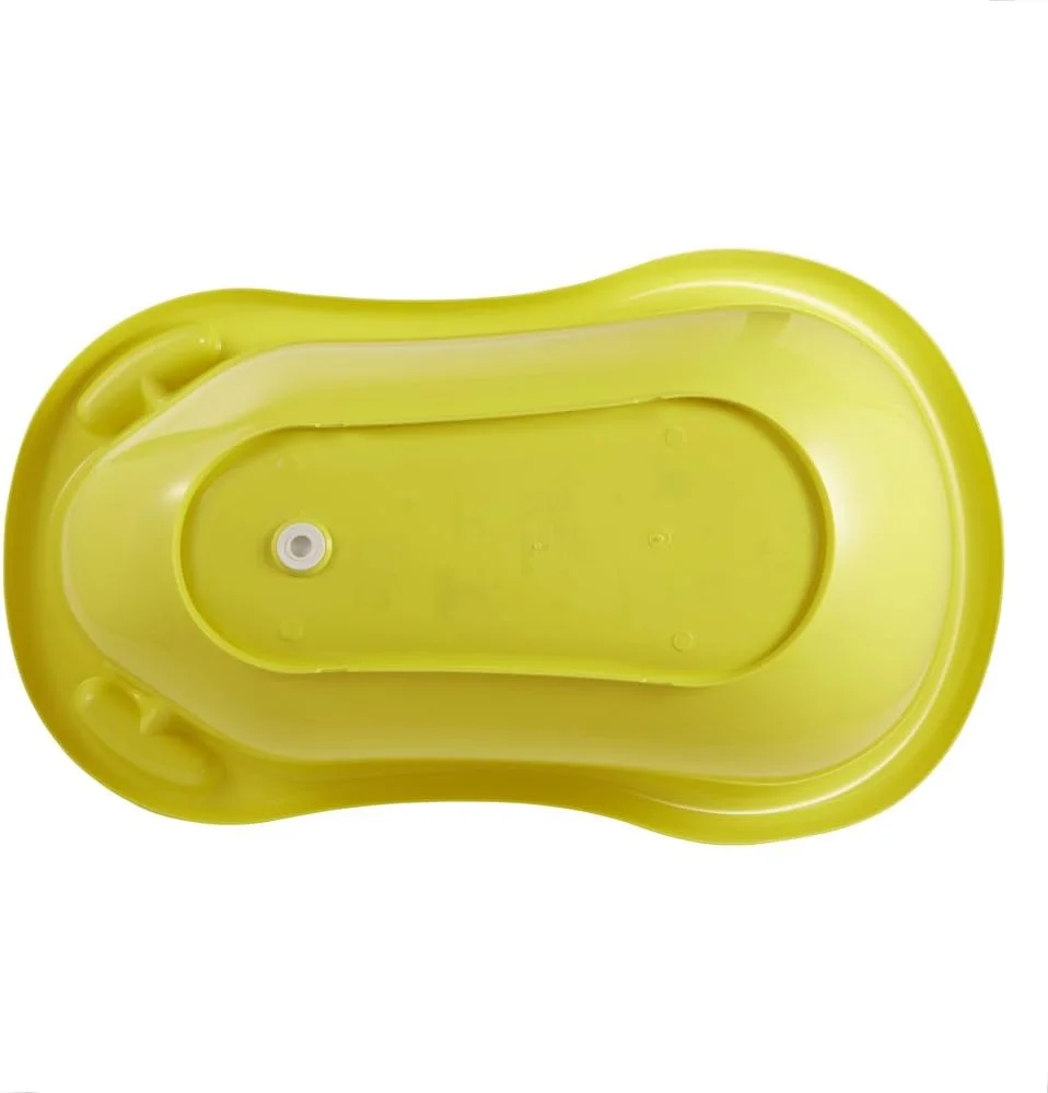 وان حمام کودک کیپر 84 سانتی متری با درپوش طرح مزرعه سبز چمن، فاقد BPA، وان نوزاد با طراحی ارگونومیک و تخلیه آب، ساخت اروپا مناسب نوزادان و کودکان نوپا