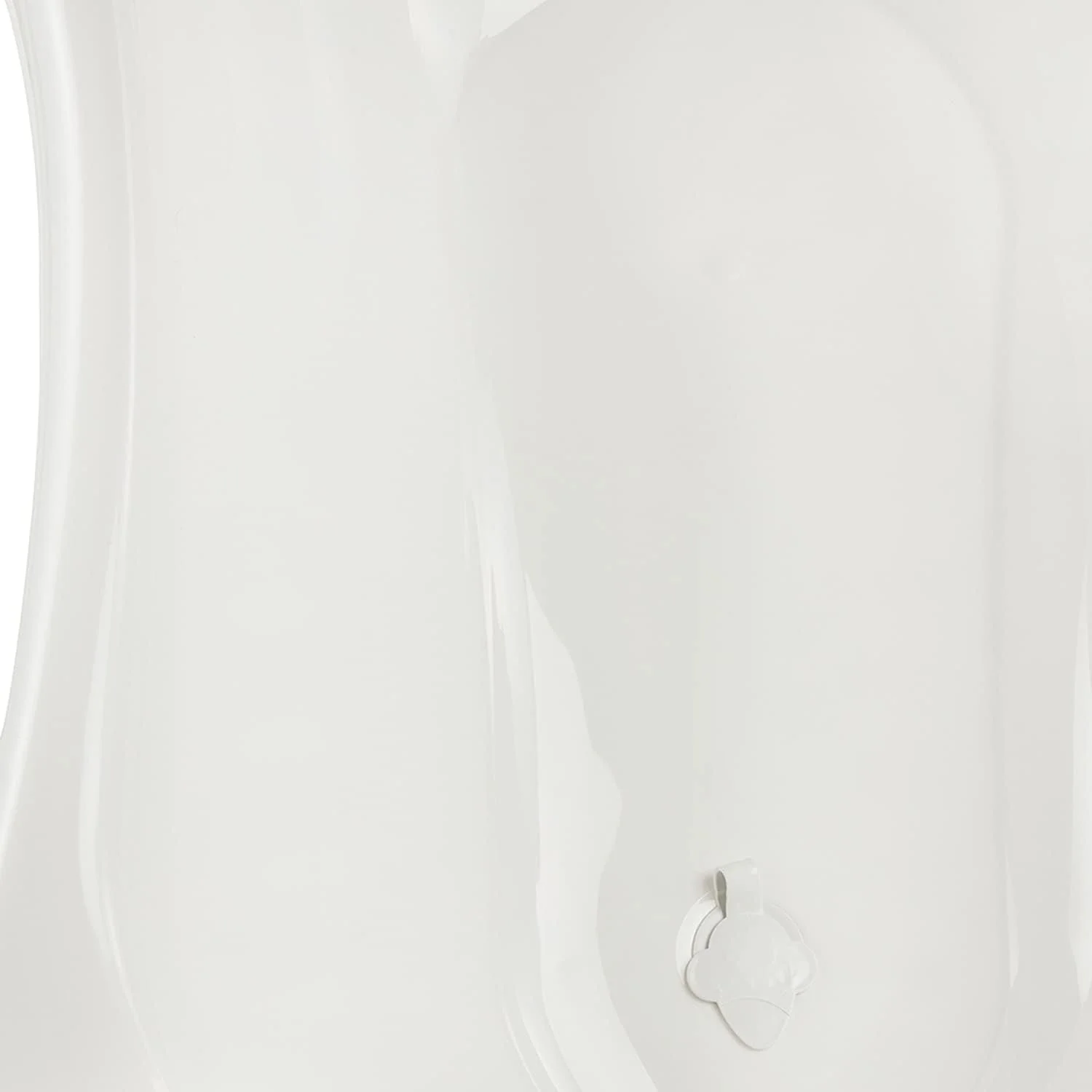 وان حمام کودک کیپر مدل پاندا با طول 84 سانتی متر و دارای درپوش تخلیه - وان پلاستیکی ارگونومیک و فاقد BPA برای نوزادان و کودکان نوپا - دارای پایه ضد لغزش و درپوش تخلیه برای حمام کردن آسان و ایمن