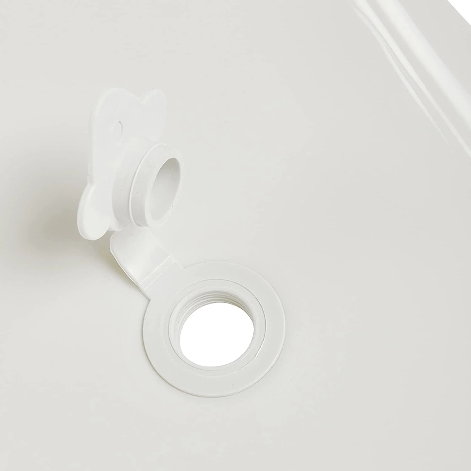 وان حمام کودک کیپر مدل پاندا با طول 84 سانتی متر و دارای درپوش تخلیه - وان پلاستیکی ارگونومیک و فاقد BPA برای نوزادان و کودکان نوپا - دارای پایه ضد لغزش و درپوش تخلیه برای حمام کردن آسان و ایمن