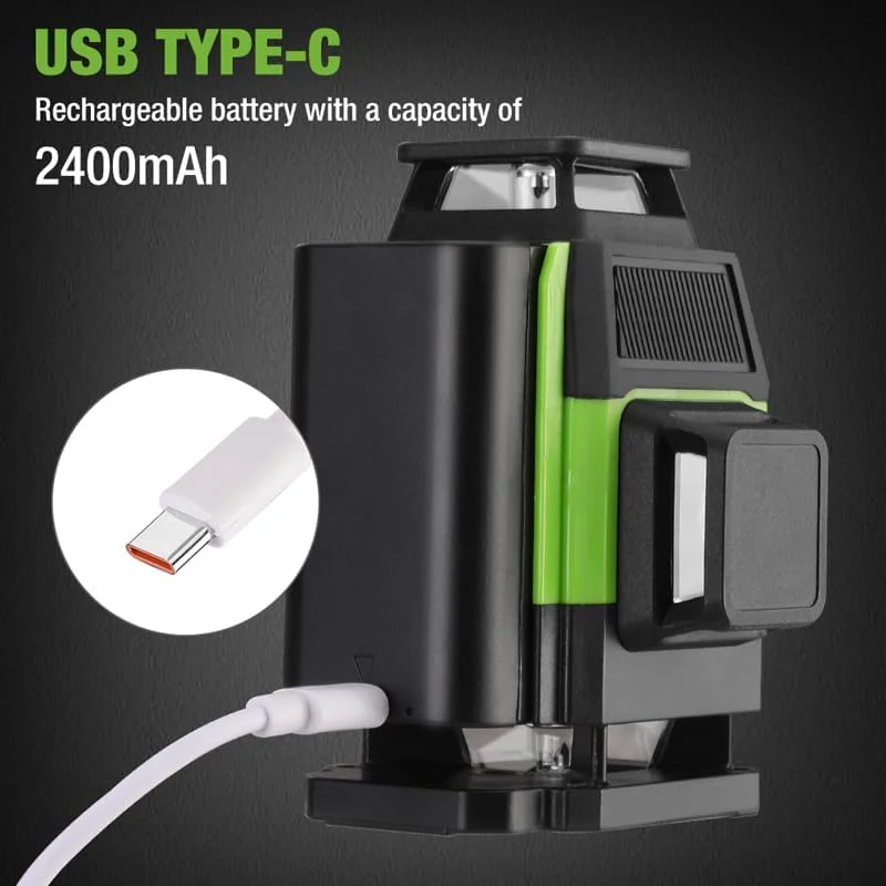 کیت تراز لیزری خودتراز شونده 3x360° 12 خطی سبز رنگ WORKPRO کیت تراز لیزری خودتراز شونده 3x360° 12 خطی سبز رنگ WORKPRO