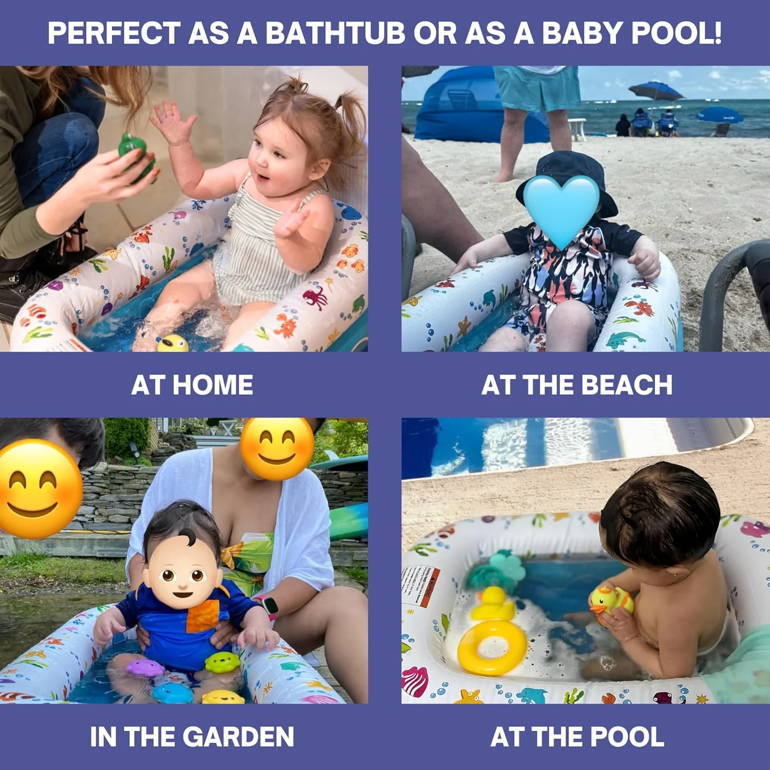 وان بادی کودک طرح زیر دریا Mommy's Helper، وان حمام تاشو و ایمن کودک با زین ضد لغزش، وان مسافرتی ضروری کودک نوپا، وان حمام قابل حمل، مناسب برای 6 تا 24 ماه وان بادی کودک طرح زیر دریا Mommy's Helper، وان حمام تاشو و ایمن کودک با زین ضد لغزش، وان مسافرتی ضروری کودک نوپا، وان حمام قابل حمل، مناسب برای 6 تا 24 ماه