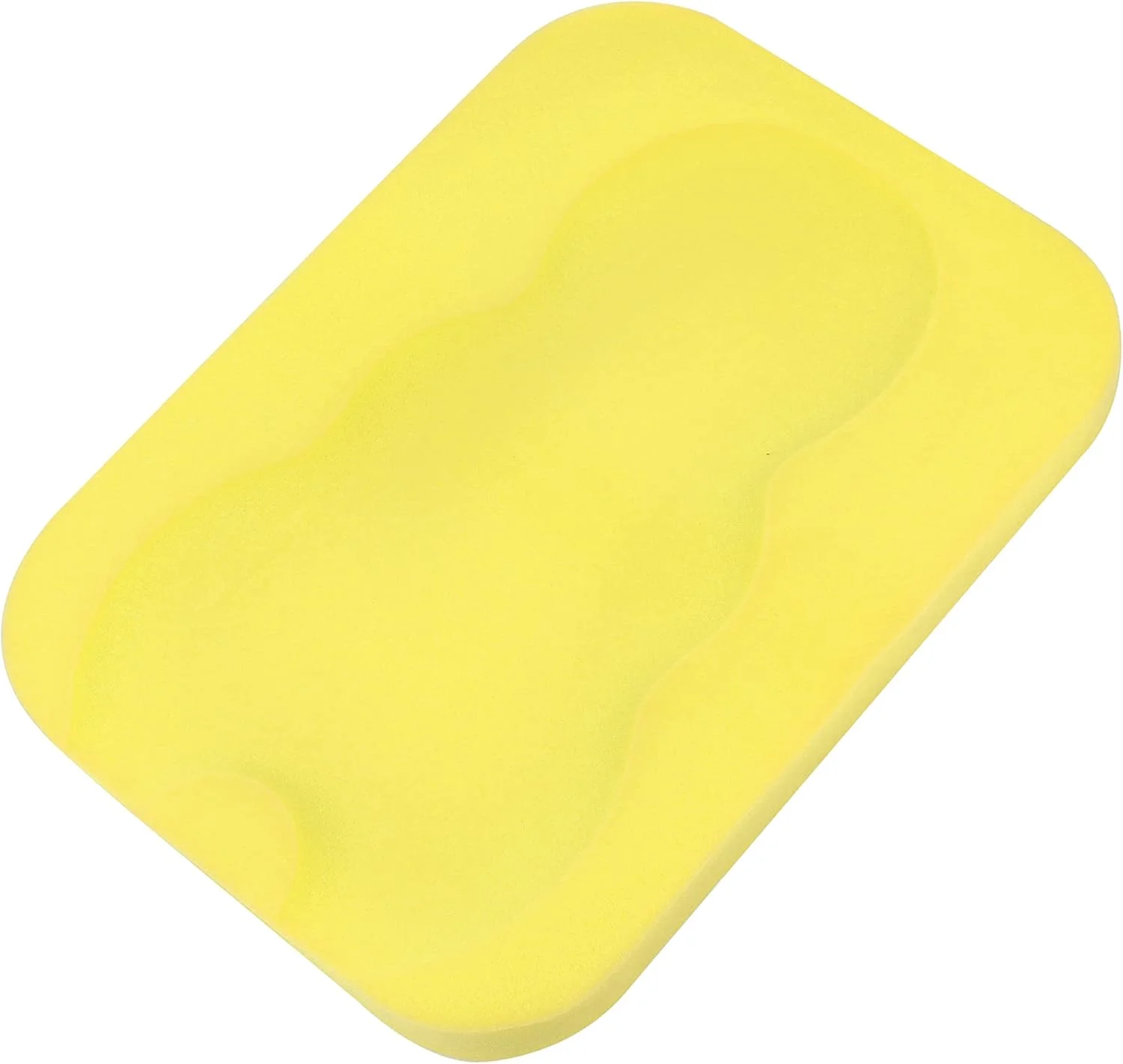 نگهدارنده اسفنجی حمام کودک برند مون. نرم و لطیف. مناسب سینک یا وان حمام. راحت. ایمن. تمیز کردن آسان. 50 x 35 x 4 سانتی متر. زرد