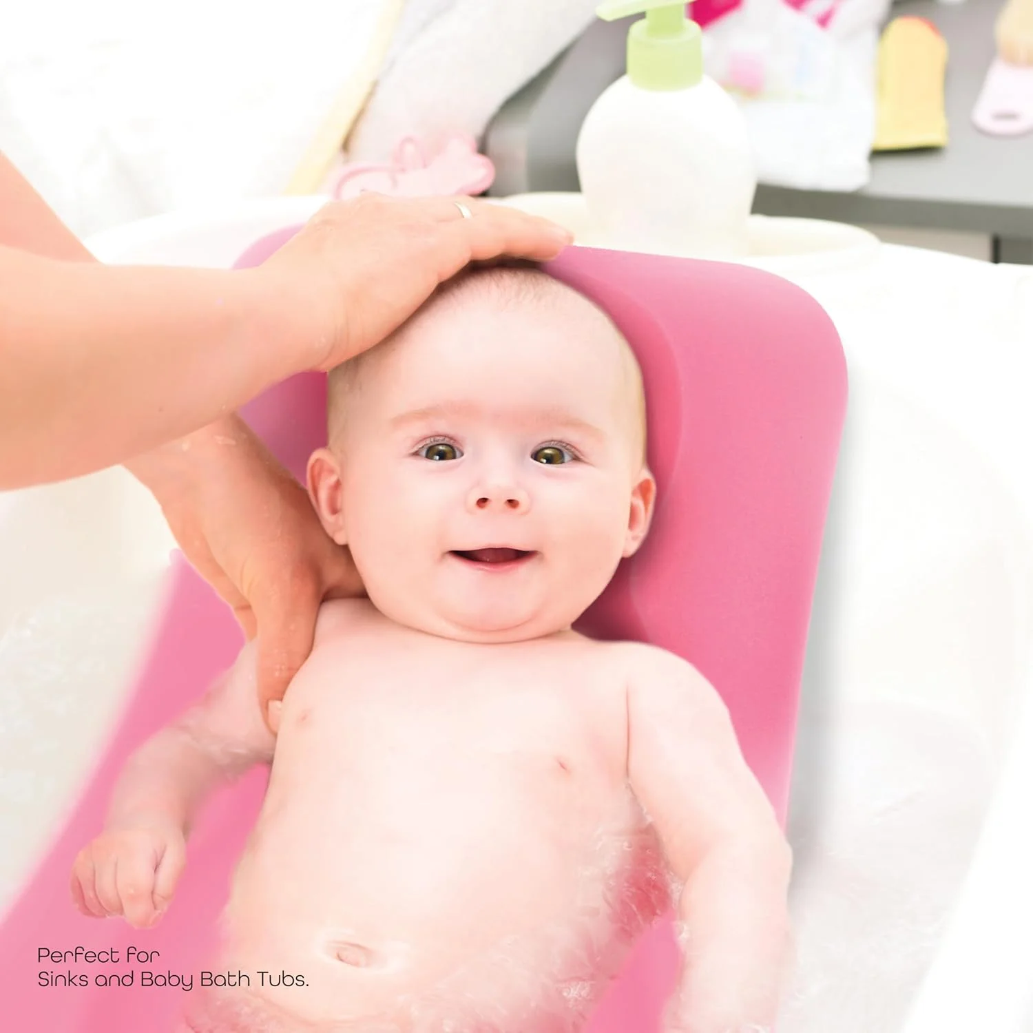 نگهدارنده اسفنجی حمام کودک برند مون. نرم و لطیف. مناسب سینک یا وان حمام. راحت. ایمن. تمیز کردن آسان. 50 x 35 x 4 سانتی متر. زرد نگهدارنده اسفنجی حمام کودک برند مون. نرم و لطیف. مناسب سینک یا وان حمام. راحت. ایمن. تمیز کردن آسان. 50 x 35 x 4 سانتی متر. زرد