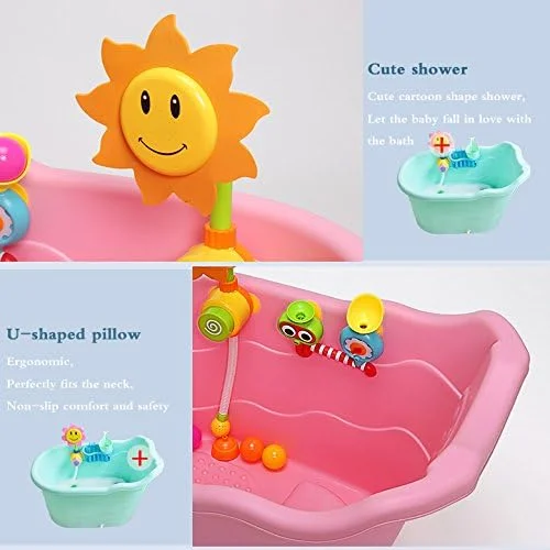 وان حمام بزرگ کودک Shandongmt، وان حمام کودک عایق ضخیم، وان پلاستیکی کودک، وان حمام کودک می تواند بنشیند و دراز بکشد، Nanayaya