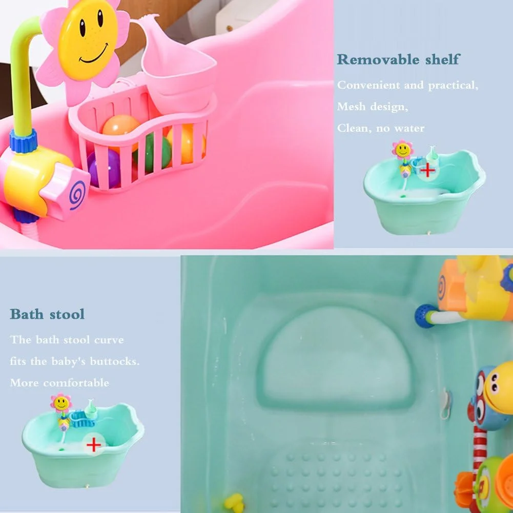 وان حمام بزرگ کودک Shandongmt، وان حمام کودک عایق ضخیم، وان پلاستیکی کودک، وان حمام کودک می تواند بنشیند و دراز بکشد، Nanayaya
