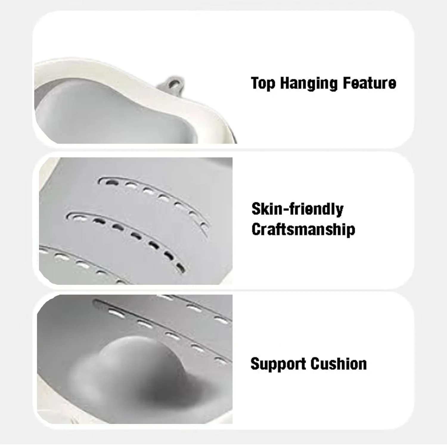 تکیه گاه حمام نوزاد PandaEar، وان تاشو برای نوزادان 0-6 ماهه، وان حمام نرم سینک (خاکستری) تکیه گاه حمام نوزاد PandaEar، وان تاشو برای نوزادان 0-6 ماهه، وان حمام نرم سینک (خاکستری)