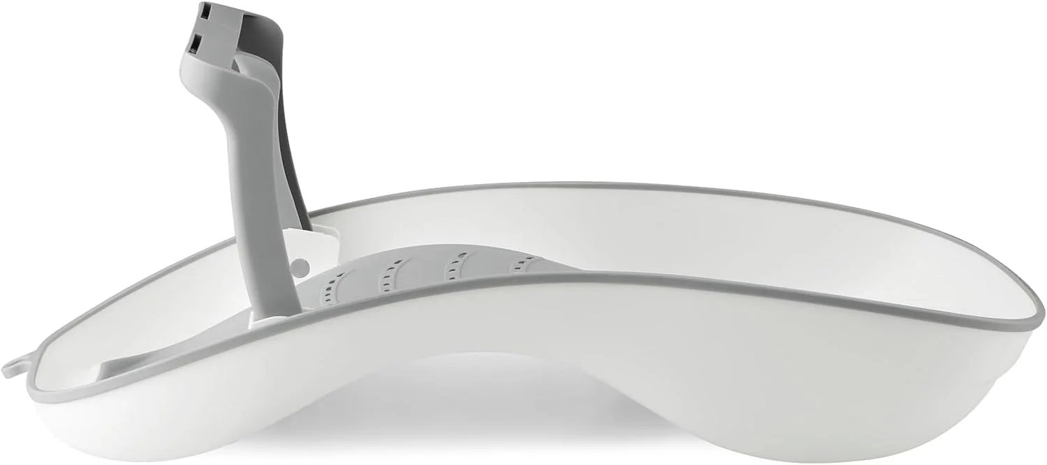 تکیه گاه حمام نوزاد PandaEar، وان تاشو برای نوزادان 0-6 ماهه، وان حمام نرم سینک (خاکستری) تکیه گاه حمام نوزاد PandaEar، وان تاشو برای نوزادان 0-6 ماهه، وان حمام نرم سینک (خاکستری)