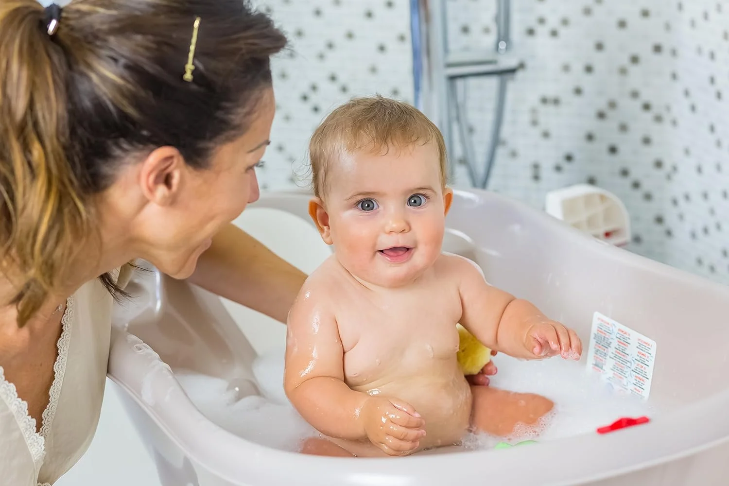 وان حمام کودک اوکی بیبی مدل N38082035X Onda Evolution - خاکستری روشن