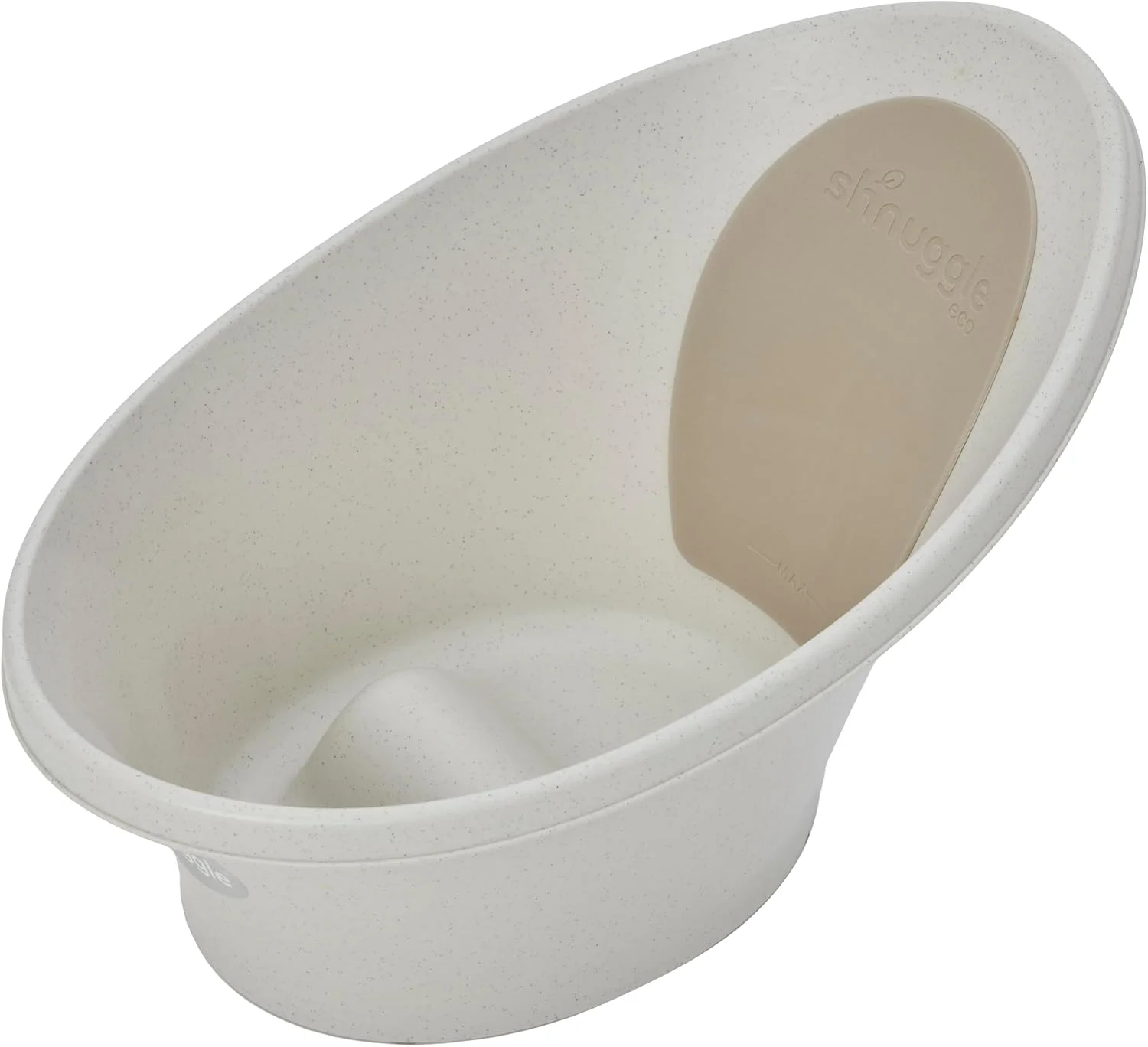 وان حمام نوزاد Shnuggle ECO | ساخته شده از مواد بازیافتی با برآمدگی تکیه گاه و پشتی نرم | مناسب از بدو تولد | دارای درپوش تخلیه آب | رنگ کوکی و کرم وان حمام نوزاد Shnuggle ECO | ساخته شده از مواد بازیافتی با برآمدگی تکیه گاه و پشتی نرم | مناسب از بدو تولد | دارای درپوش تخلیه آب | رنگ کوکی و کرم