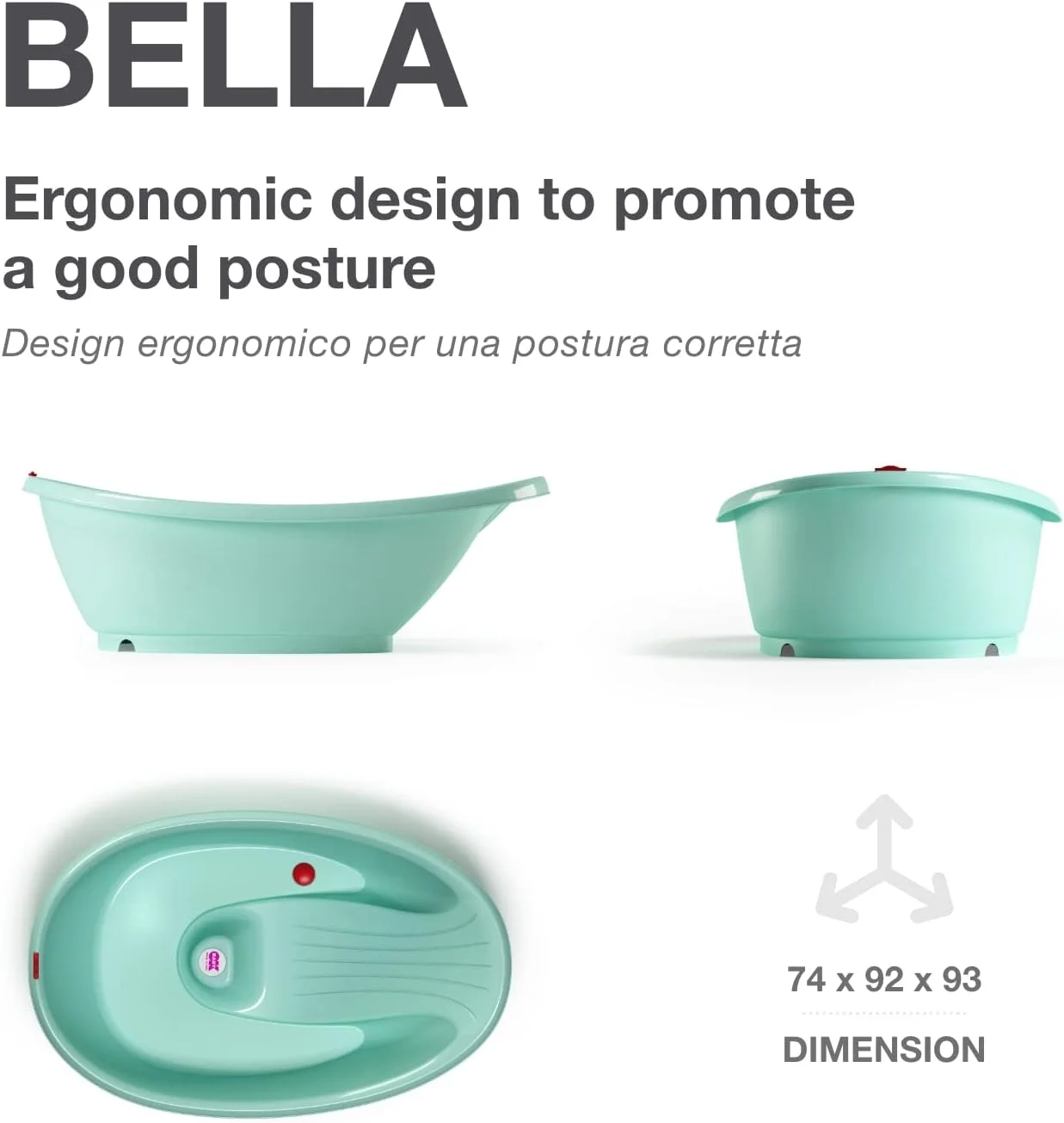 ست وان حمام و نگهدارنده وان کودک اوکی بیبی Bella - مناسب برای حمام نوزاد 0-12 ماه - آبی روشن 39251500 ست وان حمام و نگهدارنده وان کودک اوکی بیبی Bella - مناسب برای حمام نوزاد 0-12 ماه - آبی روشن 39251500