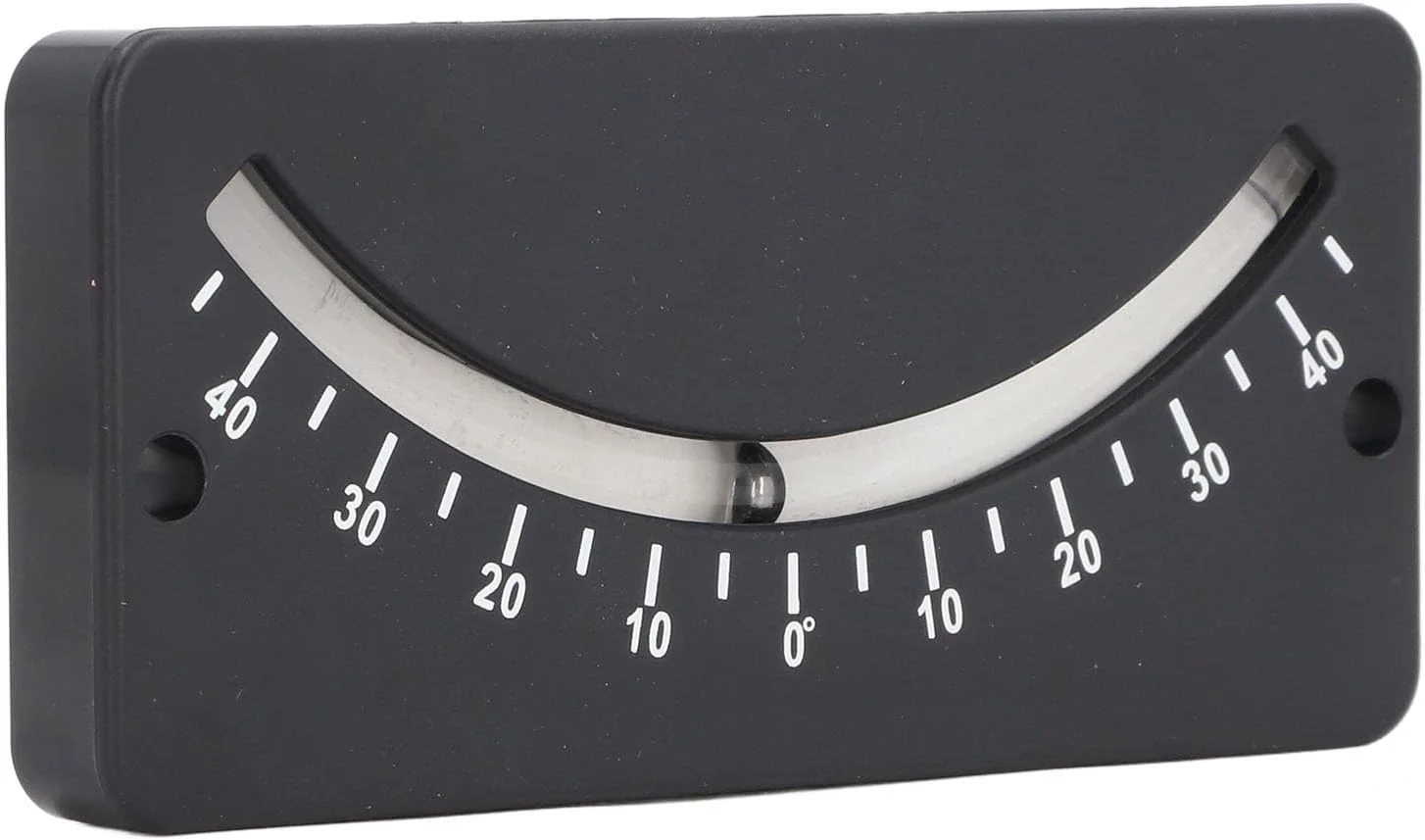 شیب سنج لوله ای NDNCZDHC با محدوده 40- تا 40 درجه، زاویه یاب و تراز برای اندازه گیری دقیق زوایای افقی