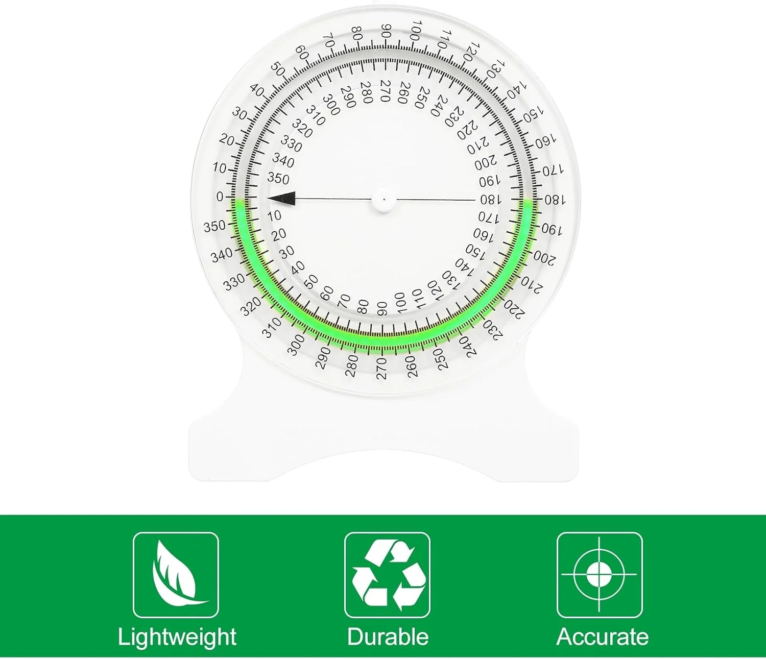 ابزار اندازه گیری دامنه حرکتی شیب سنج فیزیکی برای متخصصان بهداشت - آبی سبز