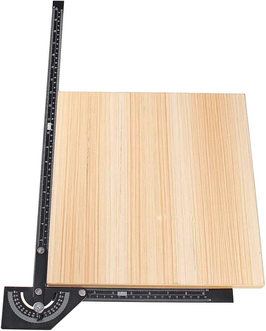 زاویه سنج دیجیتال 230x500 میلی متری، ترازوی شیب سنج، نقاله، خط کش دیجیتال زاویه یاب، ابزار اندازه گیری 180 درجه