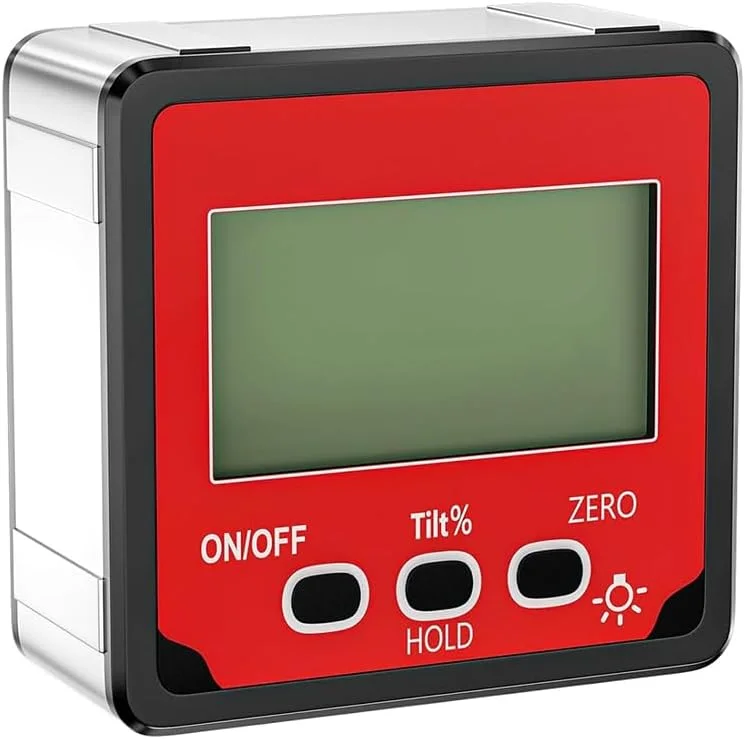 زاویه سنج دیجیتال کوچک POFET با اتصال مغناطیسی برای خانه های نجاری زاویه سنج دیجیتال کوچک POFET با اتصال مغناطیسی برای خانه های نجاری