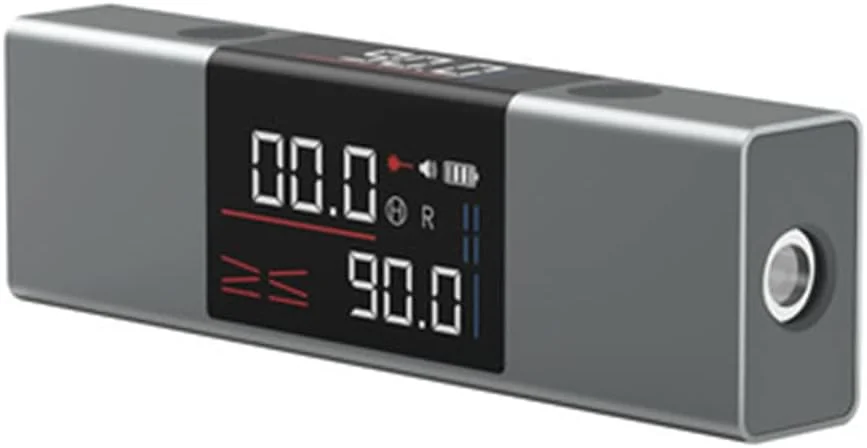 Cyllde L-as-er Protractor Digital Inclinometer Angle Measurement L-as-er Ruler - With Bidirectional L-as-er Marker, Large LCD Angle Finder Versatile Fast, Accurate and Professional Results