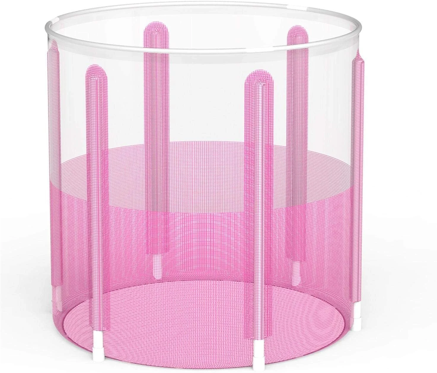 Transparent Portable Plastic Bathtub, Folding Baby Bath, Folding Bathtub Set Portable Foldable Newborn Bathtub