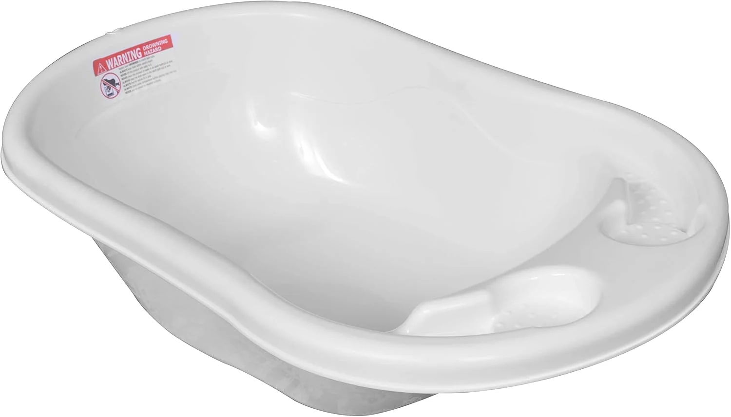 وان حمام بزرگ پلاستیکی ضد لغزش کودک سان بیبی، مناسب حمام نوزاد، حمام حبابی - سفید وان حمام بزرگ پلاستیکی ضد لغزش کودک سان بیبی، مناسب حمام نوزاد، حمام حبابی - سفید