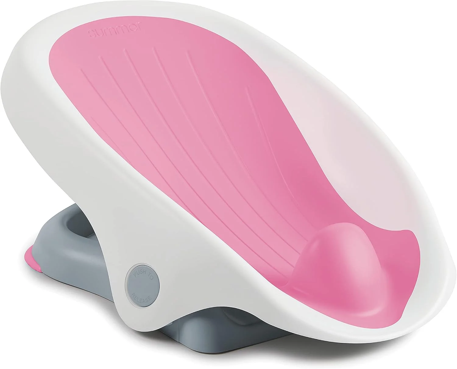 تشت حمام نوزاد سامر اینفنت مدل Clean Rinse Grow-With-Me - صورتی، یک عدد تشت حمام نوزاد سامر اینفنت مدل Clean Rinse Grow-With-Me - صورتی، یک عدد