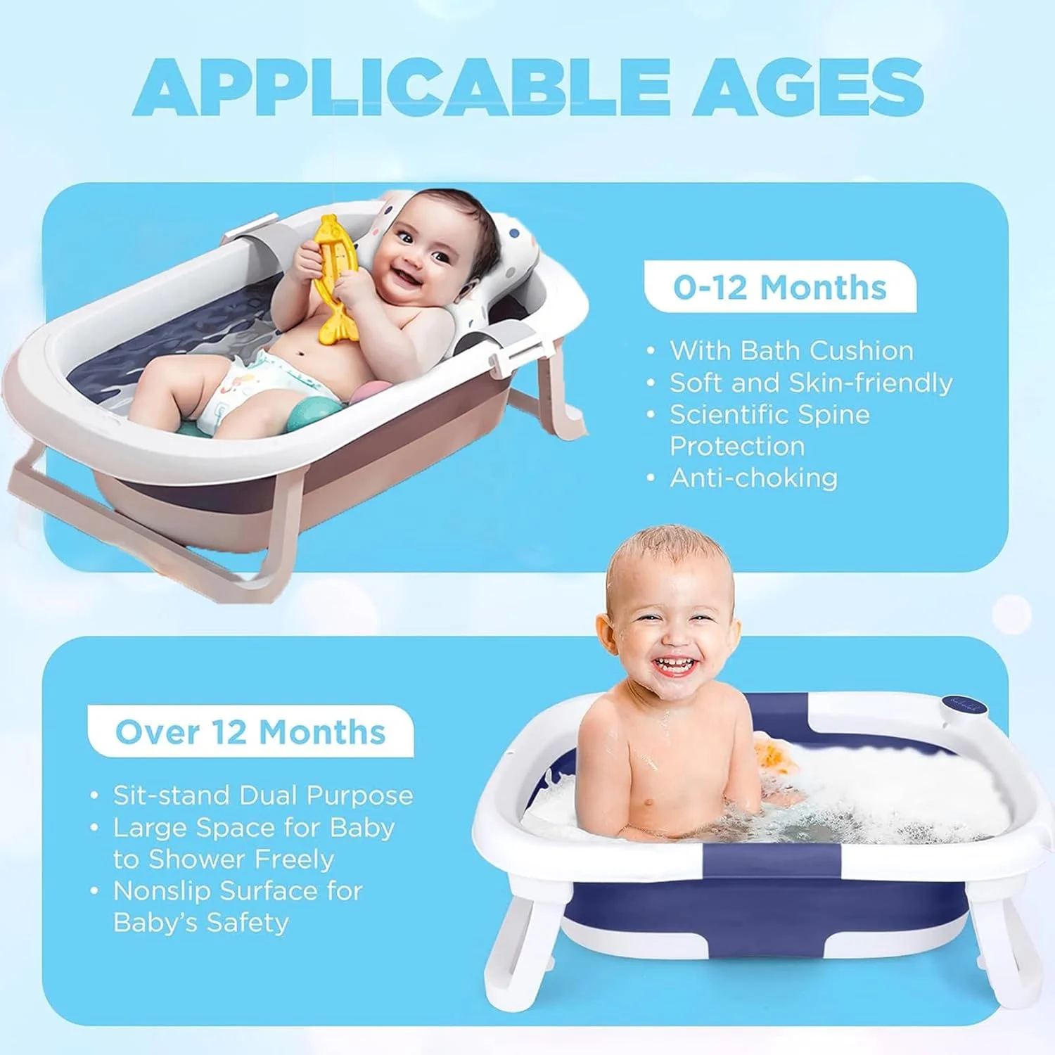 وان حمام تاشو کودک TAME، وان حمام کودک با کوسن نرم و دماسنج، وان حمام تاشو بادوام کودک، وان حمام مسافرتی قابل حمل کودک، وان شستشو، وان حمام چند منظوره وان حمام تاشو کودک TAME، وان حمام کودک با کوسن نرم و دماسنج، وان حمام تاشو بادوام کودک، وان حمام مسافرتی قابل حمل کودک، وان شستشو، وان حمام چند منظوره