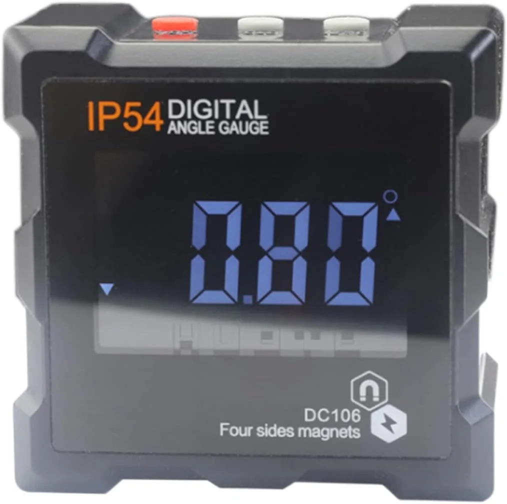 شیب سنج ایرووامی با صفحه نمایش دیجیتال LCD ضد آب و ضد گرد و غبار، تراز شیب با آهنربا در همه طرف شیب سنج ایرووامی با صفحه نمایش دیجیتال LCD ضد آب و ضد گرد و غبار، تراز شیب با آهنربا در همه طرف