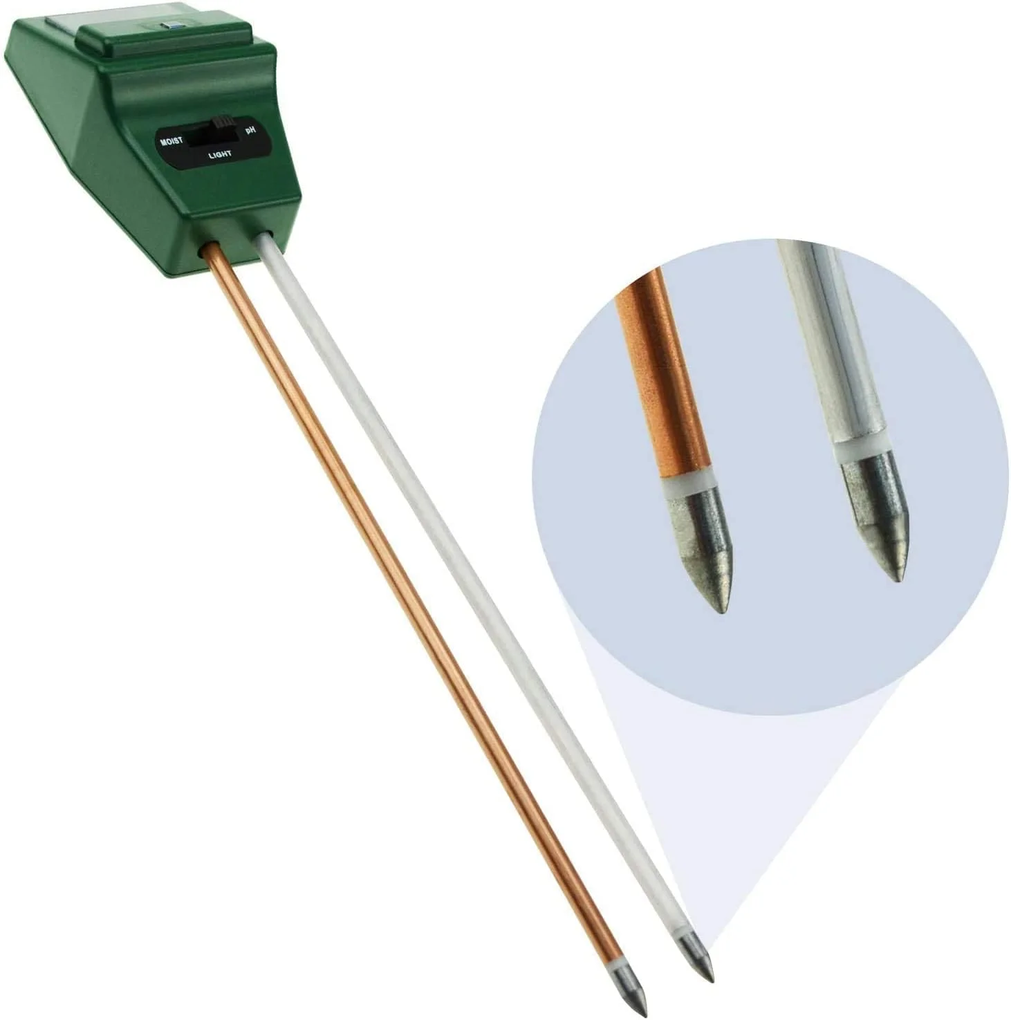 کیت تست خاک 3 در 1 SKEIDO، سنجش رطوبت آب، نور، مناسب برای گیاهان باغ و گل کیت تست خاک 3 در 1 SKEIDO، سنجش رطوبت آب، نور، مناسب برای گیاهان باغ و گل
