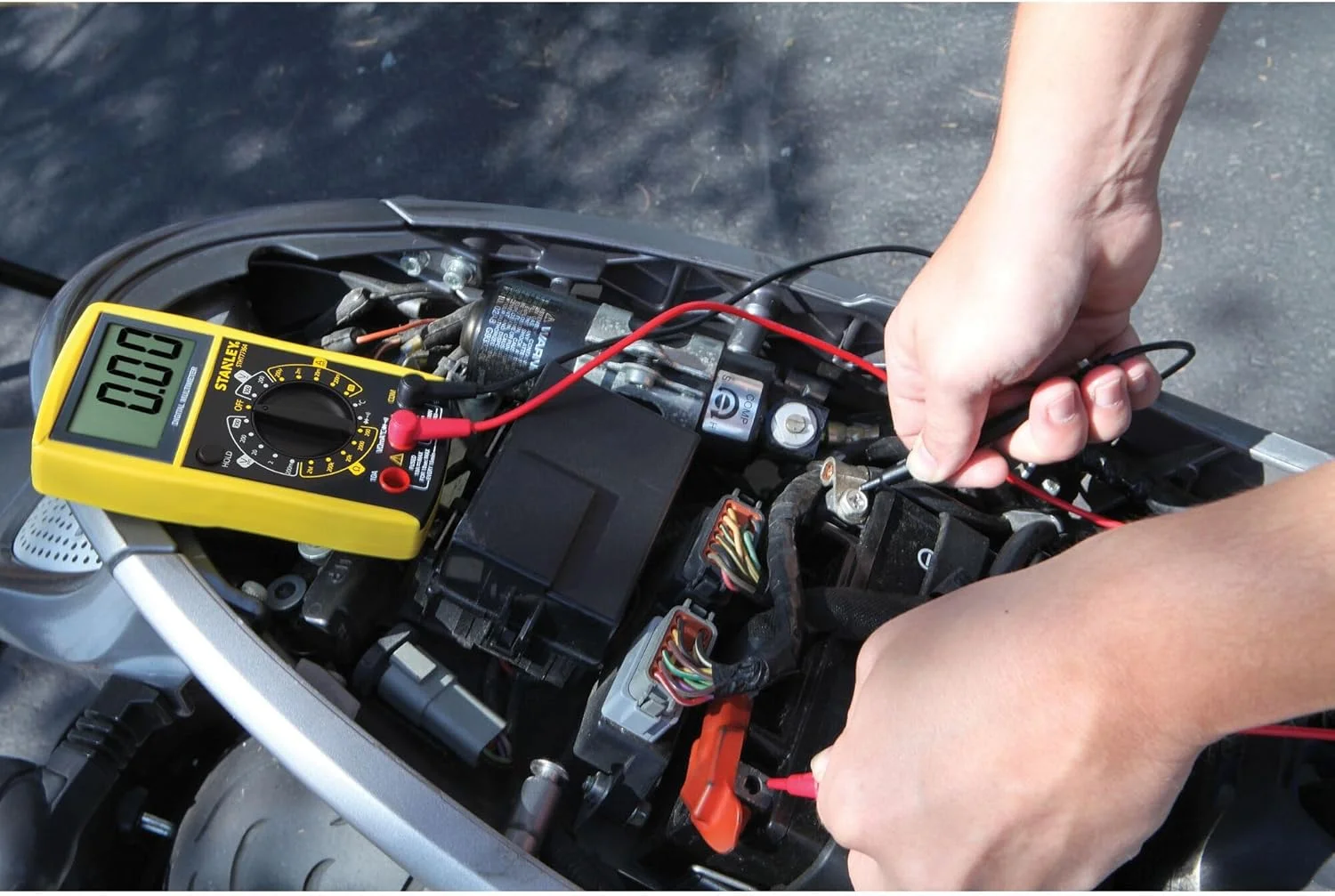 مولتی متر دیجیتال استنلی مدل STHT0-77364، چند رنگ، سایز واحد