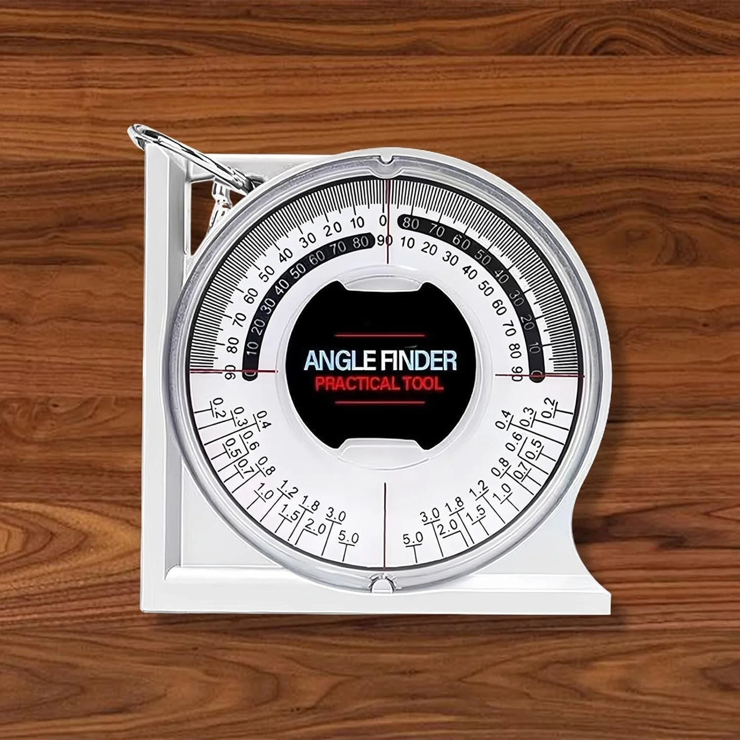 ابزار زاویه یاب - نقاله زاویه مغناطیسی نجاری | ابزار اندازه گیری دقیق برای یافتن شیب و تراز برای پروژه های نجاری، مهندسی، ساخت مبلمان