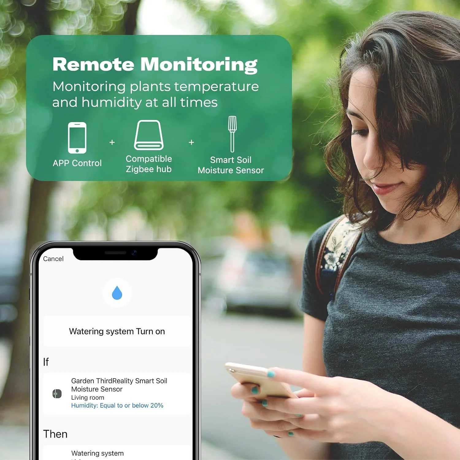 سنسور هوشمند رطوبت خاک THIRDREALITY بسته 3 عددی، نیاز به هاب Zigbee، پروب خازنی، رطوبت سنج/دماسنج برای کاشت باغ، سازگار با Homey، Hubitat، SmartThings، Home Assistant سنسور هوشمند رطوبت خاک THIRDREALITY بسته 3 عددی، نیاز به هاب Zigbee، پروب خازنی، رطوبت سنج/دماسنج برای کاشت باغ، سازگار با Homey، Hubitat، SmartThings، Home Assistant