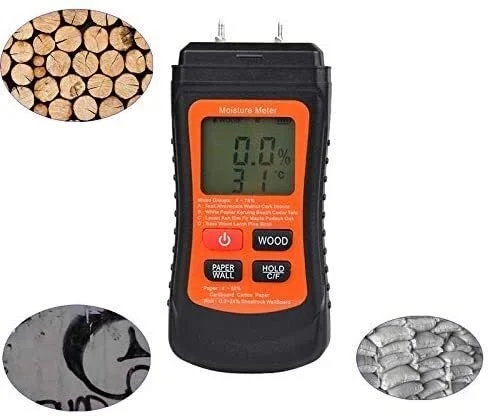 رطوبت سنج دیجیتال چوب JJJ با دو پین، تستر رطوبت کاغذ، رطوبت سنج دیوار، آشکارساز رطوبت چوب رطوبت سنج دیجیتال چوب JJJ با دو پین، تستر رطوبت کاغذ، رطوبت سنج دیوار، آشکارساز رطوبت چوب