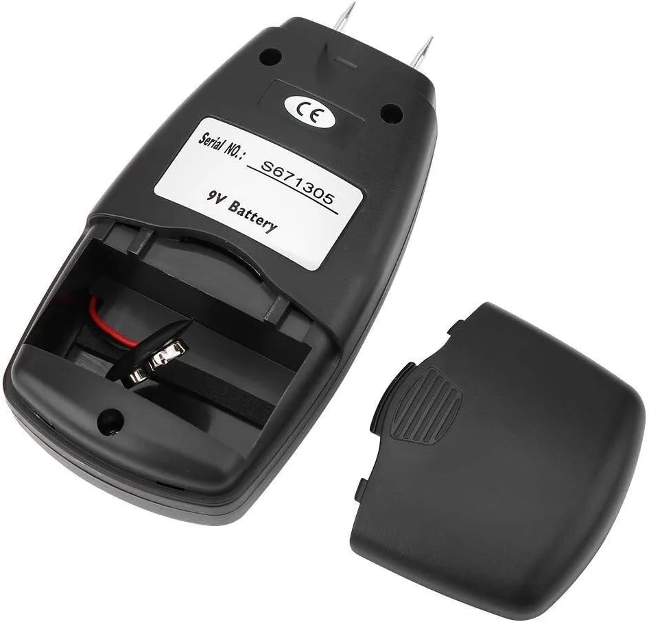 رطوبت سنج چوب JJJ، رطوبت سنج دیجیتال نمایشگر برای چوب، بامبو، پنبه، تنباکو و کاغذ رطوبت سنج چوب JJJ، رطوبت سنج دیجیتال نمایشگر برای چوب، بامبو، پنبه، تنباکو و کاغذ