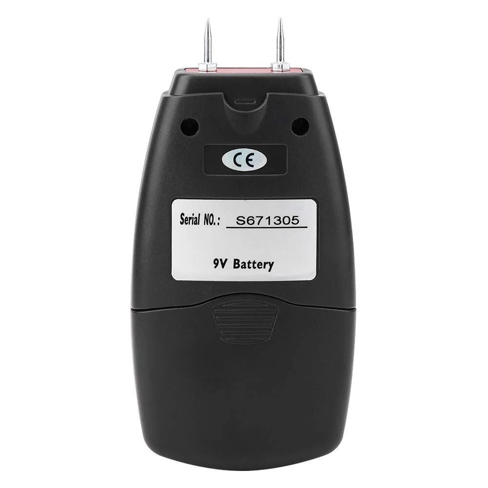 رطوبت سنج دیجیتال چند منظوره JJJ قابل تنظیم برای استفاده در فضای باز و داخل ساختمان، مناسب برای کاغذ تنباکو، چوب، بامبو و پنبه رطوبت سنج دیجیتال چند منظوره JJJ قابل تنظیم برای استفاده در فضای باز و داخل ساختمان، مناسب برای کاغذ تنباکو، چوب، بامبو و پنبه