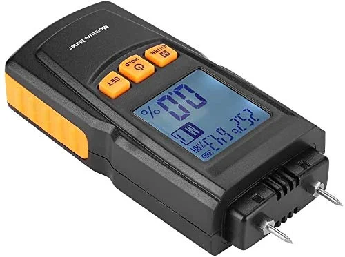 رطوبت سنج دیجیتال ال سی دی JJJ با 2 پین برای چوب، کاغذ و هیزم رطوبت سنج دیجیتال ال سی دی JJJ با 2 پین برای چوب، کاغذ و هیزم