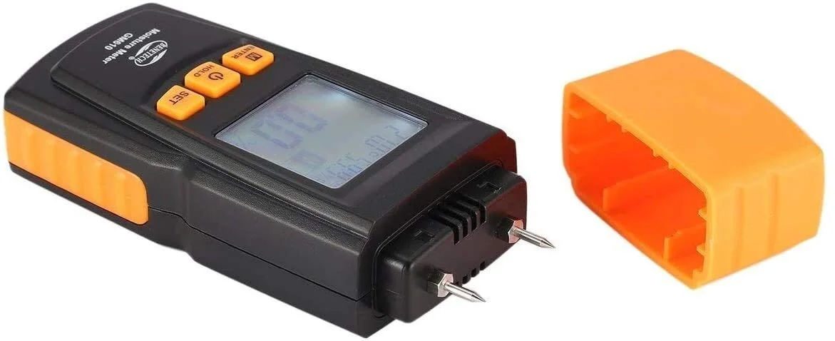 رطوبت سنج چوب JJJ Display، تستر رطوبت، تشخیص رطوبت چوب، کاغذ و درخت، رطوبت سنج 2 پین رطوبت سنج چوب JJJ Display، تستر رطوبت، تشخیص رطوبت چوب، کاغذ و درخت، رطوبت سنج 2 پین