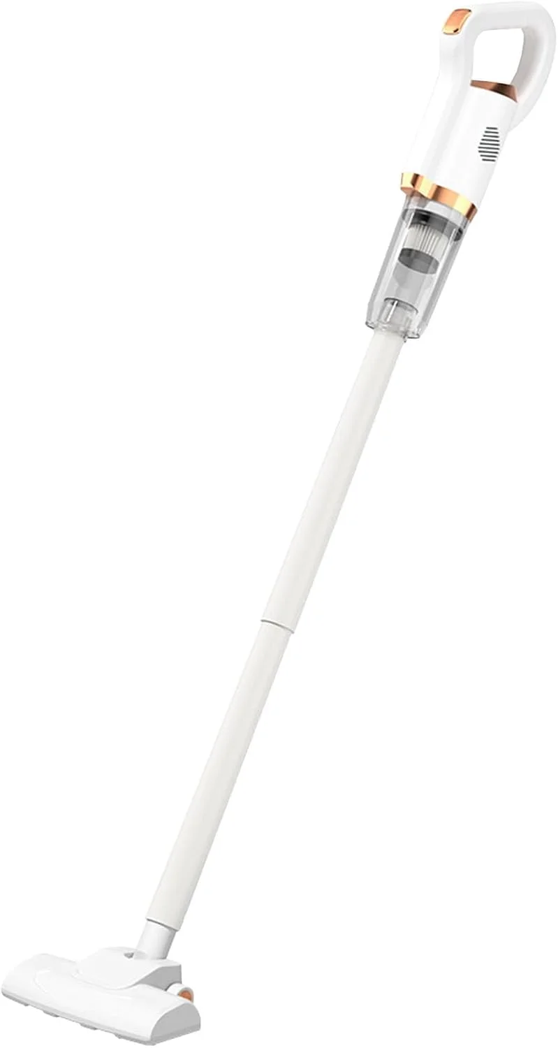 جاروبرقی عصایی Cryfokt، جاروبرقی شارژی USB 2 در 1 کم صدا و راحت با برس کف برای منزل جاروبرقی عصایی Cryfokt، جاروبرقی شارژی USB 2 در 1 کم صدا و راحت با برس کف برای منزل