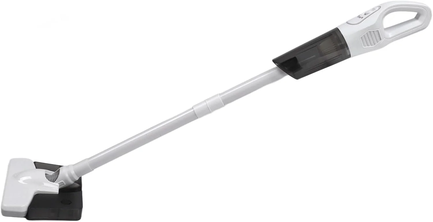 جاروبرقی عصایی 2 در 1 بیسیم Depisuta با مکش قوی، کاربری آسان، مناسب برای سطوح سخت، لبه پنجره، مبل، تخت، با باتری