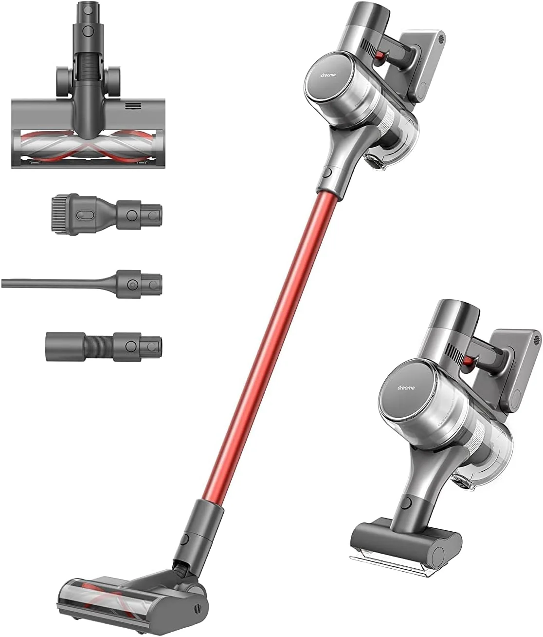 جاروبرقی Dreame T20 VTE1، 450 وات، 600 میلی لیتر